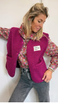 GILET MILEE FUSHIA