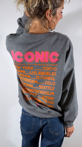 SWEAT ICONIC GRIS