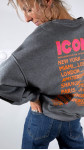 SWEAT ICONIC GRIS