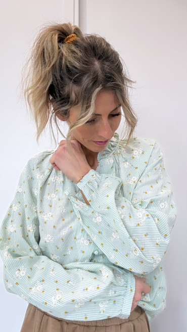 BLOUSE SÉRAPHINE VERT