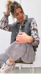 GILET MATY GRIS