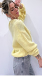 PULL FRANCINE JAUNE