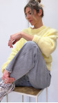 PULL FRANCINE JAUNE