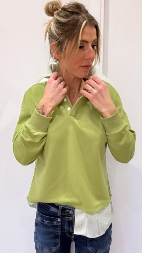 SWEAT COXIE OLIVE