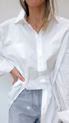 CHEMISE CRISTINA BLANCHE