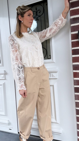 BLOUSE CLARENCE TRANSPARENT