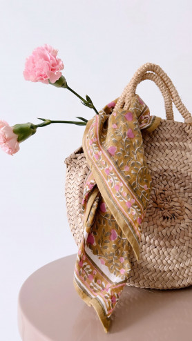 FOULARD FRIDA KAKI  100CM