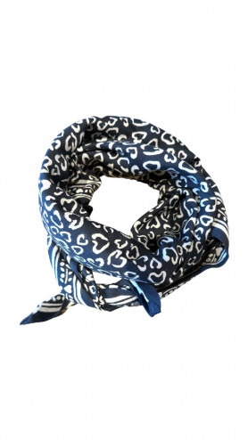 FOULARD GRIS LEO