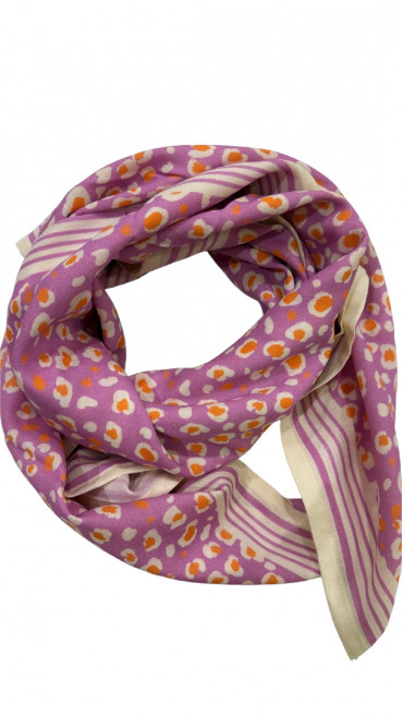 FOULARD  LEO BONBON  100CM