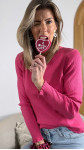 PULL EMMANUELLE FUSHIA