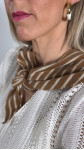 ÉCHARPE TRIANGLE AGNÈS CAMEL