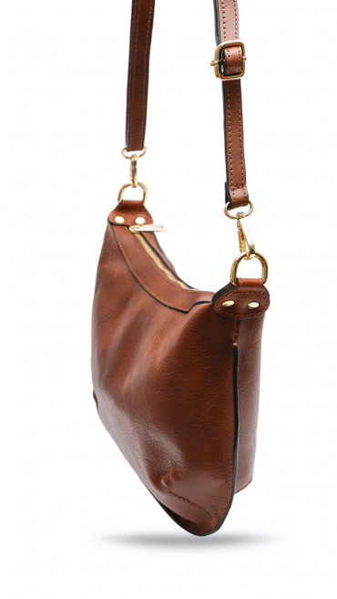 SAC ANTONIA CUIR CAMEL