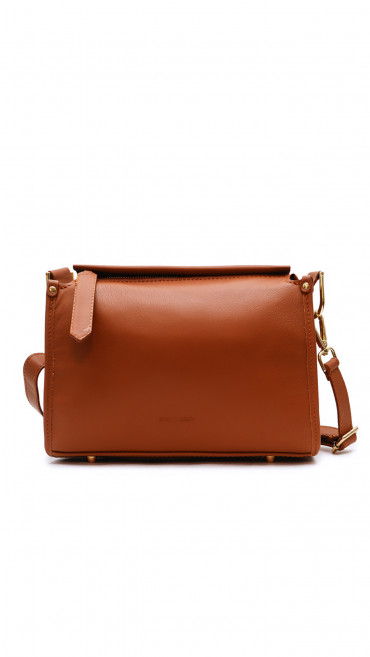 SAC THAIS CUIR CAMEL