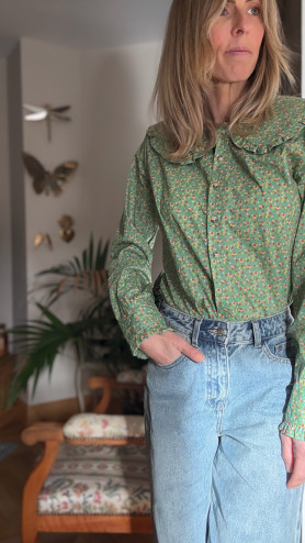 CHEMISIER COL CLAUDINE