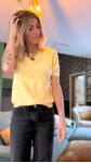 PULL JOLINE JAUNE