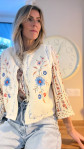 GILET  BRODÉ