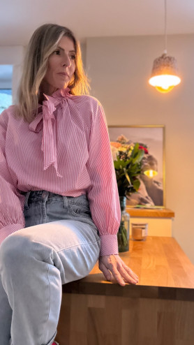 CHEMISE CHARLOTTE ROUGE