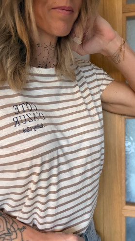 MARINIERE COTE D'AZUR BEIGE