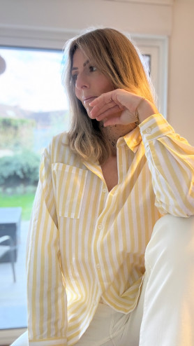 CHEMISE ALBA JAUNE