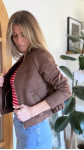 VESTE GABRIELLA MARRON