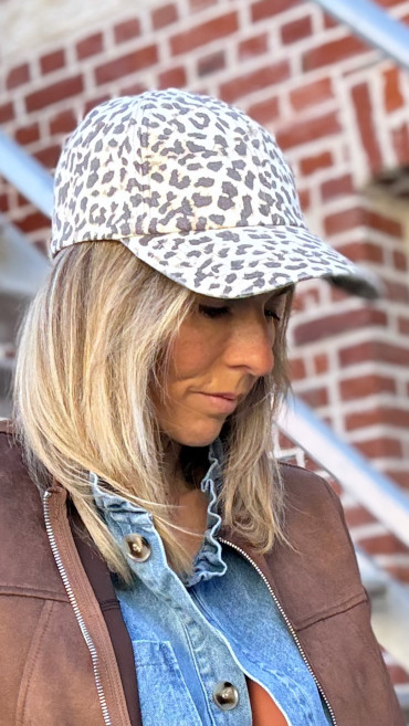 CASQUETTE GERY LÉOPARD