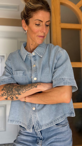 CHEMISE EN JEANS MALIKA