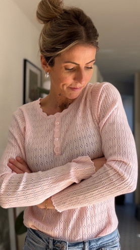 PULL YOLIS ROSE POUDRE