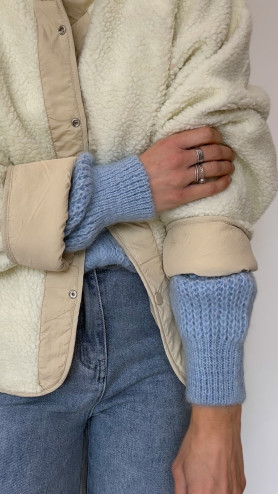 VESTE MAYA REVERSIBLE BEIGE