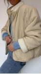 VESTE MAYA REVERSIBLE BEIGE