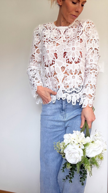 TOP JASMINE DENTELLE