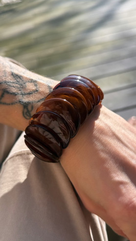 BRACELET ÉCAILLE ÉCRU