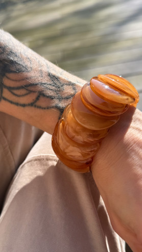 BRACELET ÉCAILLE ÉCRU