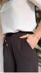 PANTALON CRINKLE CHOCO