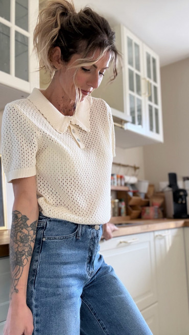 TOP LUCIENNE CROCHET