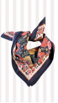 FOULARD INDORE MARINE 50CM