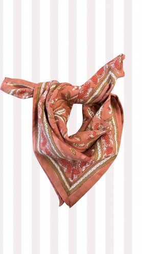 FOULARD INDORE MARINE 50CM