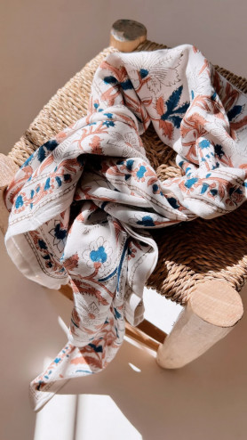 FOULARD THANE VERT 100CM