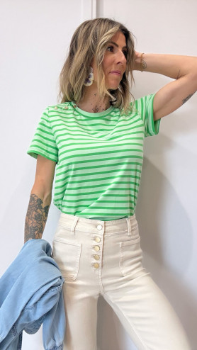 T-SHIRT PAULO MALO VERT