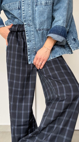 PANTALON CLOVIS CARREAUX