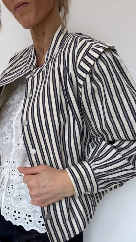 VESTE CÉLINA MARINE