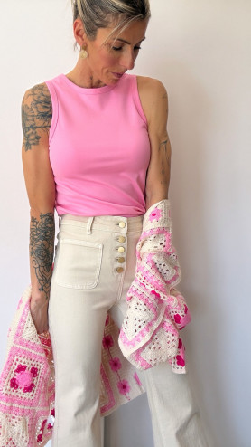 DÉBARDEUR GUZIO ROSE