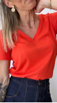 T-SHIRT ROSALIE CORAIL