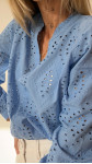 BLOUSE ANGIA BLEUE
