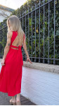 ROBE SOLÈNE CORAIL
