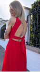 ROBE SOLÈNE CORAIL