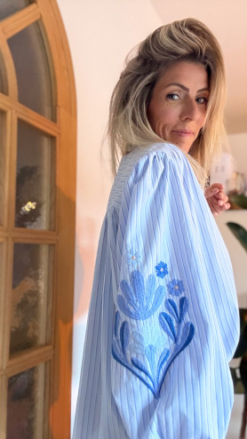 BLOUSE DIEGO RAYEE CIEL