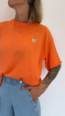 T-SHIRT BIRDI ORANGE