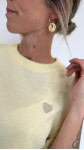 T-SHIRT BIRDI JAUNE
