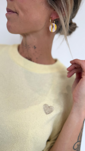 T-SHIRT BIRDI JAUNE