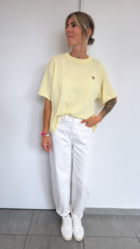 T-SHIRT BIRDI JAUNE